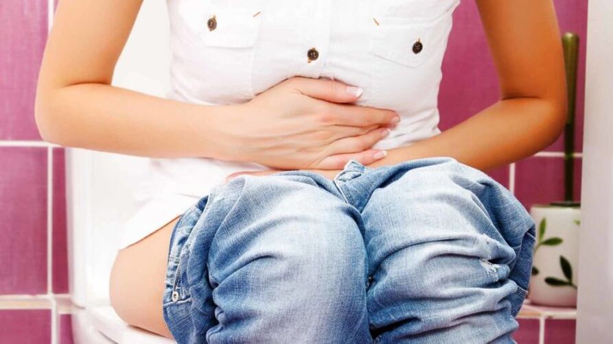Trastorno intestinal en caso de rexeitamento de fumar