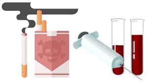 ¿Podo fumar antes de doar sangue 
