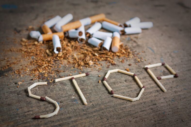Cigarros e desistir